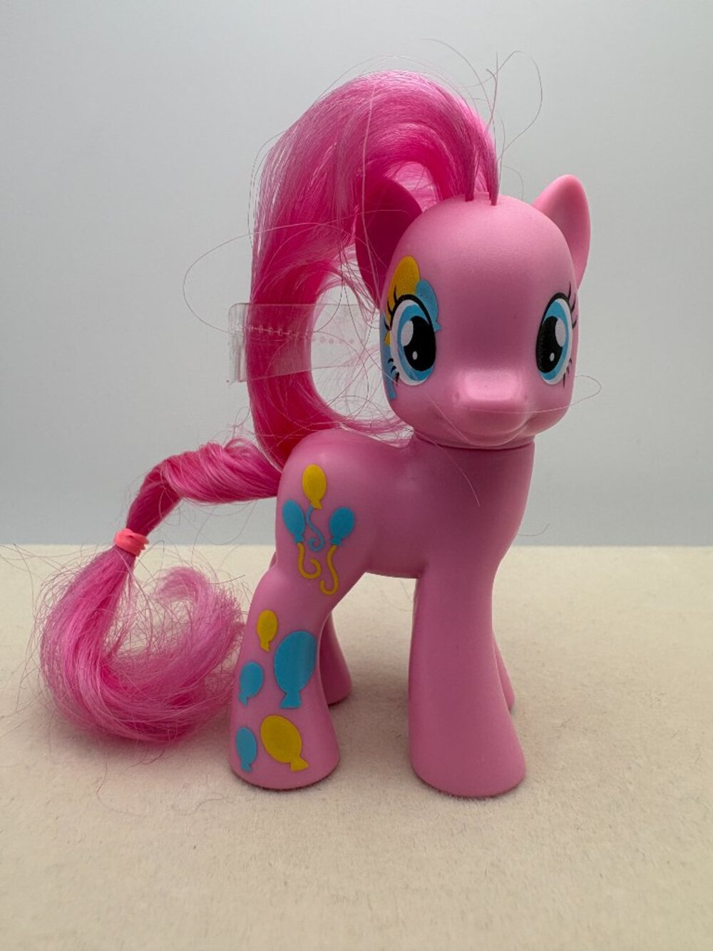 My Little Pony (MLP) Pinkie Pie 2010 OG Hair Clasp Cutie Mark Magic (MLP:LT2-38)